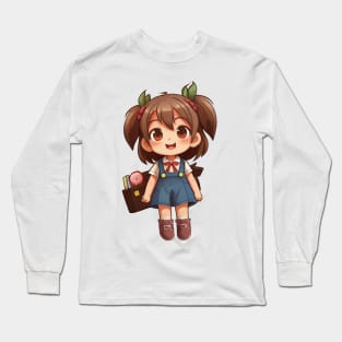 Cute Anime Girl Long Sleeve T-Shirt